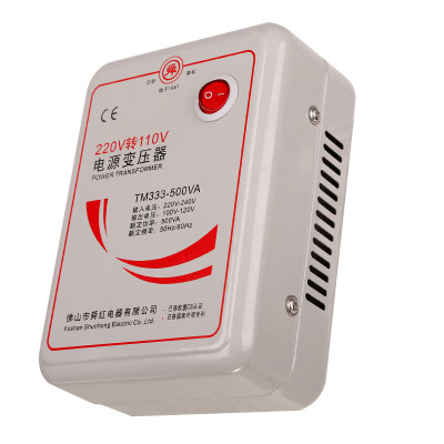 舜紅變壓器220v轉100v 110V 500W電源轉換器插座日本電壓轉換器