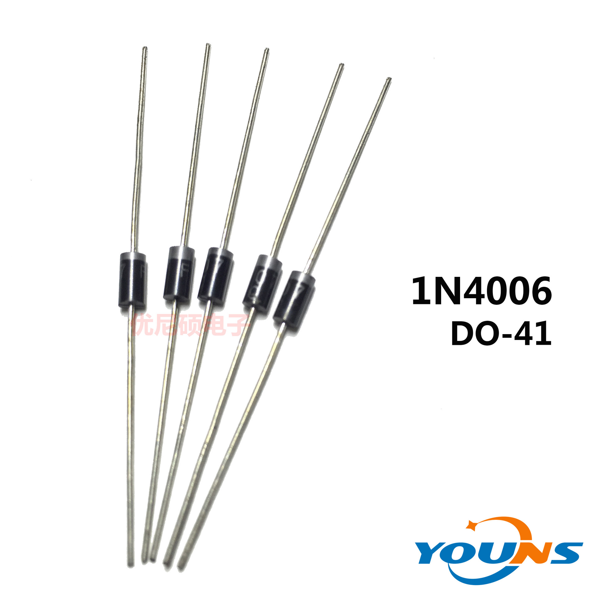 MIC GW直銷 整流二極管 1N4006 1A800V DO-41 散裝/編帶 批發